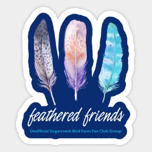 feathered friends (3) Sticker